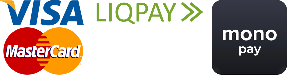 Visa Mastercard Liqpay ApplePay